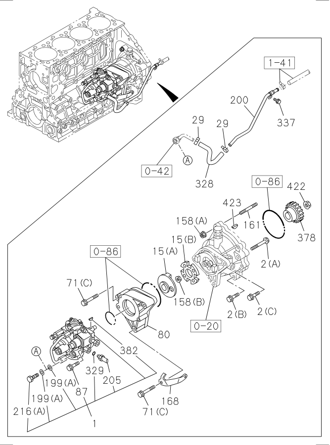 Diagram FUEL INJECTION SYSTEM for your 2010 Isuzu NQR   