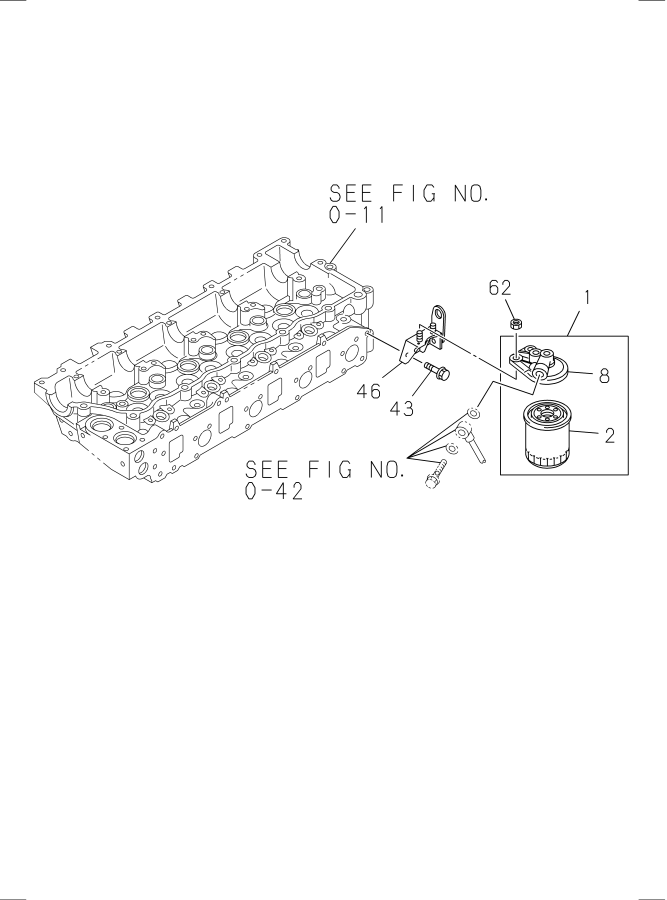 Diagram FUEL FILTER AND BRACKET for your 2005 Isuzu NQR SINGLE CAB AND LONG CHASSIS DIESEL 4HK1-TCS (RJS) 