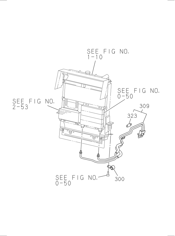 Diagram OIL AND VACUUM PIPING; ENGINE for your 2015 Isuzu NQR   