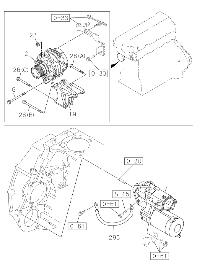 Diagram ENGINE ELECTRICAL CONTROL PARTS for your 2018 Isuzu NPR   