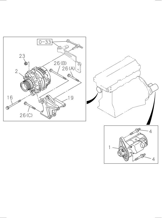 Diagram ENGINE ELECTRICAL CONTROL PARTS for your 2007 Isuzu NPR-HD   