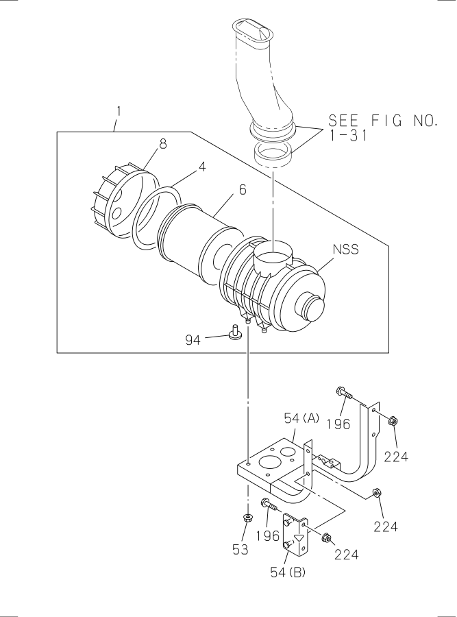 Diagram AIR CLEANER for your 2009 Isuzu NPR   