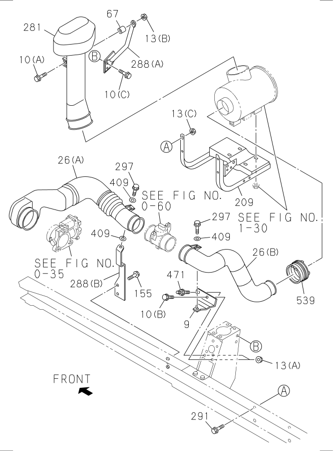 Diagram AIR DUCT for your Isuzu