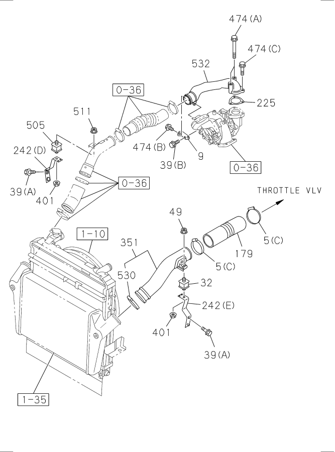 Diagram AIR DUCT for your 2018 Isuzu NPR-HD   