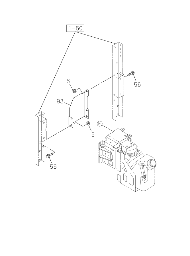 Diagram DEF TANK AND PIPING PIO PARTS for your Isuzu NPR-XD  