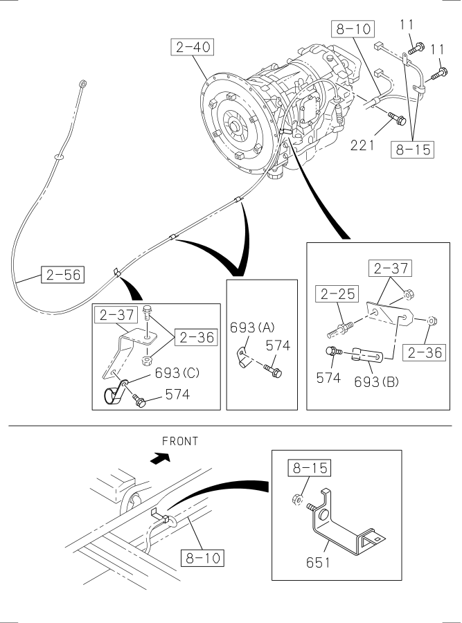 Isuzu Ftr Clip Transmission 0 95235 075 0 Criswell Isuzu Trucks Gaithersburg Md