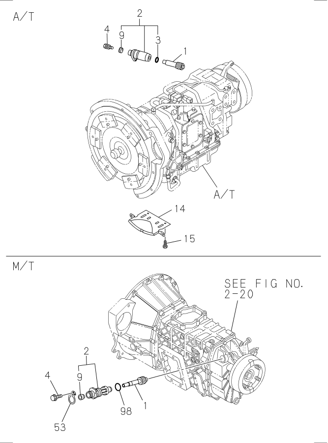 Diagram SPEEDOMETER DRIVEN GEAR for your 2020 Isuzu NPR-HD   