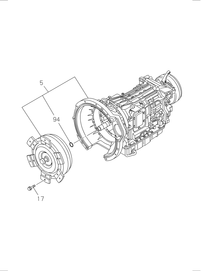 Diagram AUTO TRANS ASM AND REPAIR KIT for your Isuzu