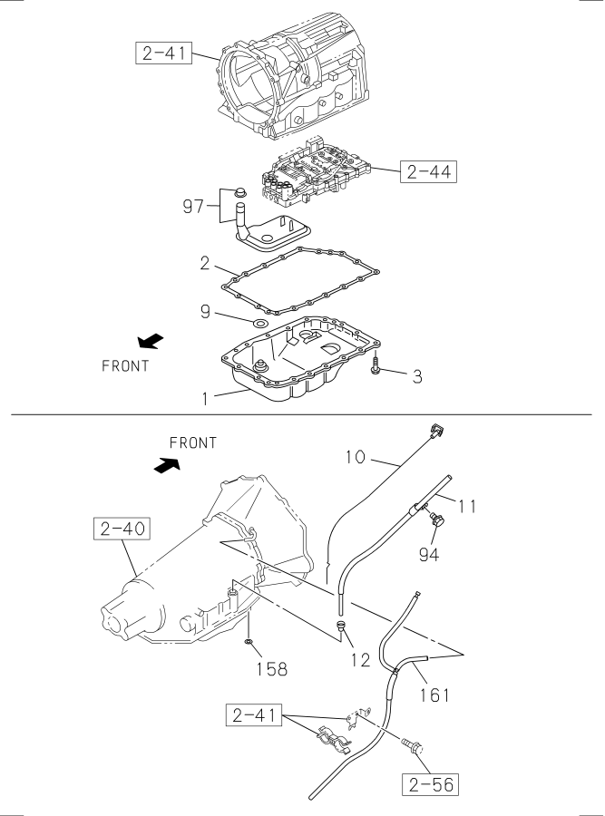 Diagram AUTO TRANS OIL PAN AND OIL CONTROL for your 2020 Isuzu NPR   