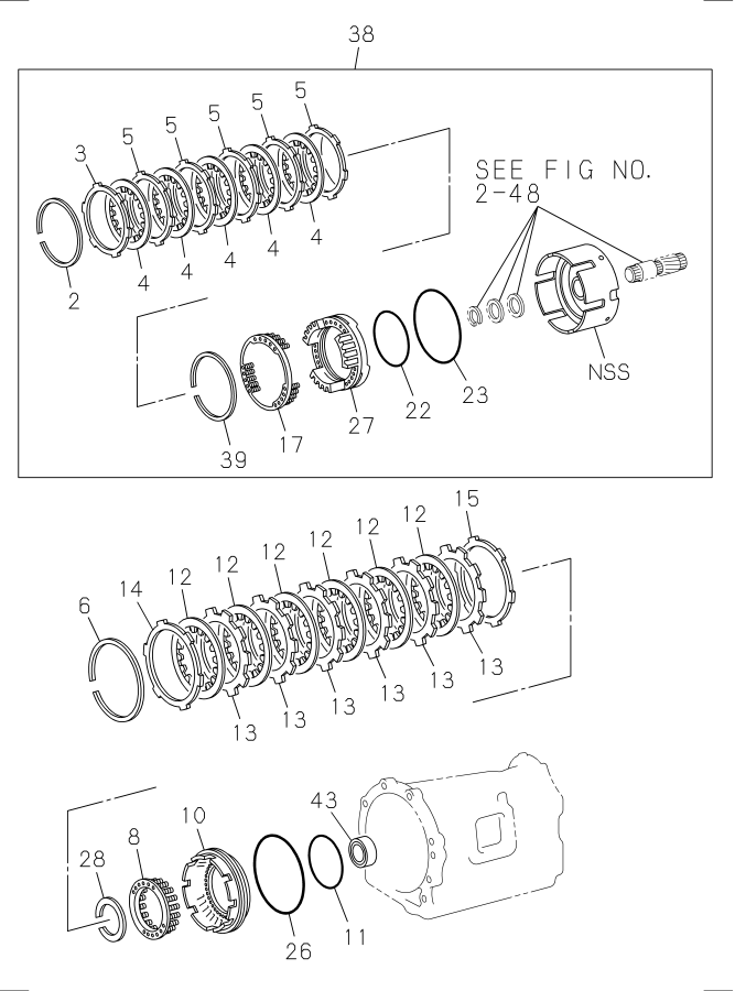 Diagram AUTO TRANS SUPPORT AND PLANETARY GEAR for your Isuzu