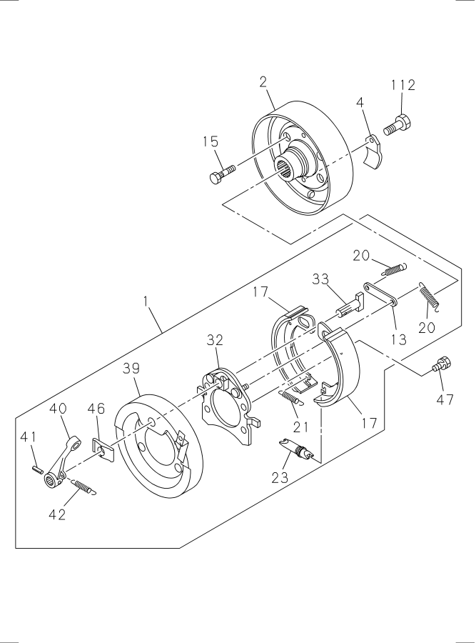 Diagram PARKING BRAKE for your Isuzu