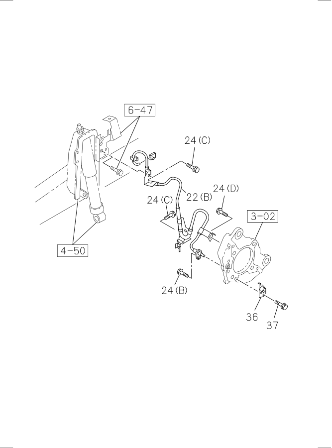 Diagram ANTILOCK BRAKE SYSTEM(A.B.S.) for your 2014 Isuzu NPR   