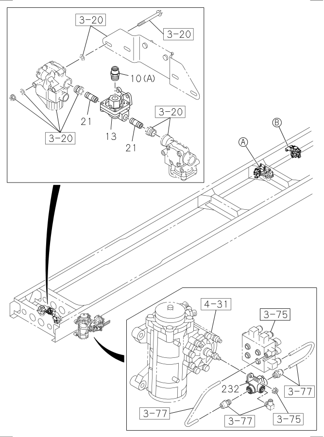 Diagram AIR CONTROL PARTS for your 2019 Isuzu FTR   