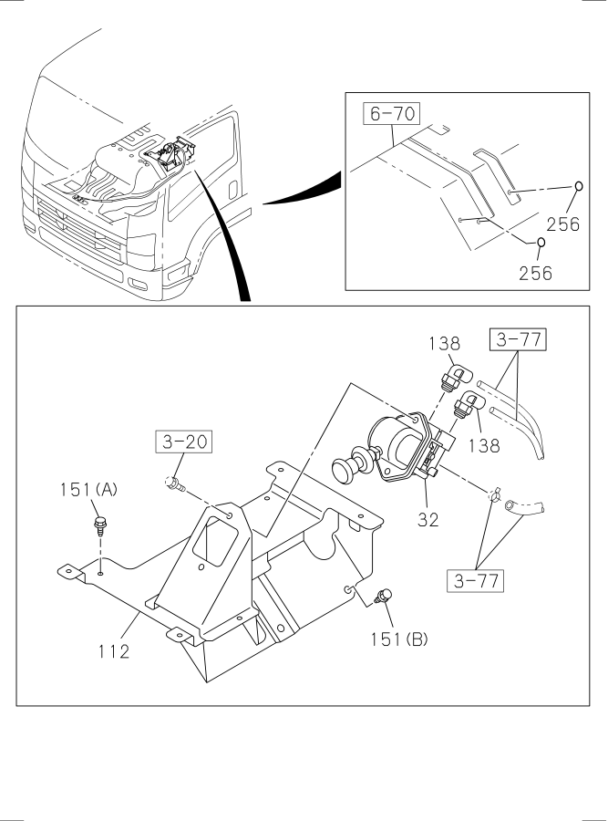 Diagram TRAILER CONTROL for your Isuzu FTR  