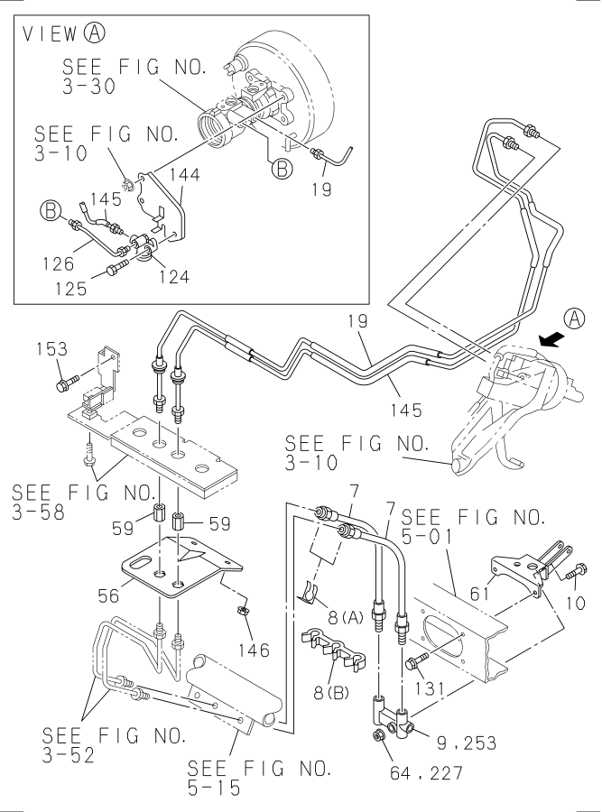 Diagram BRAKE PIPING; OIL,MASTER CYLINDER for your 2025 Isuzu NRR   