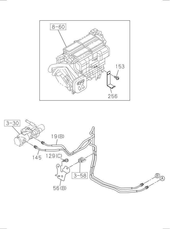 Diagram BRAKE PIPING; OIL,MASTER CYLINDER NPR for your Isuzu NPR-XD  