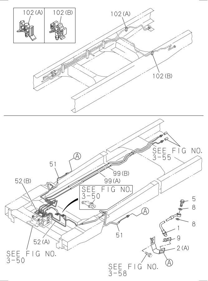 Diagram BRAKE PIPING; OIL,FRONT for your 2018 Isuzu NRR   