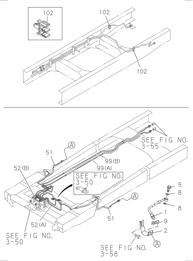 Diagram BRAKE PIPING; OIL,FRONT for your 2018 Isuzu NPR-XD   