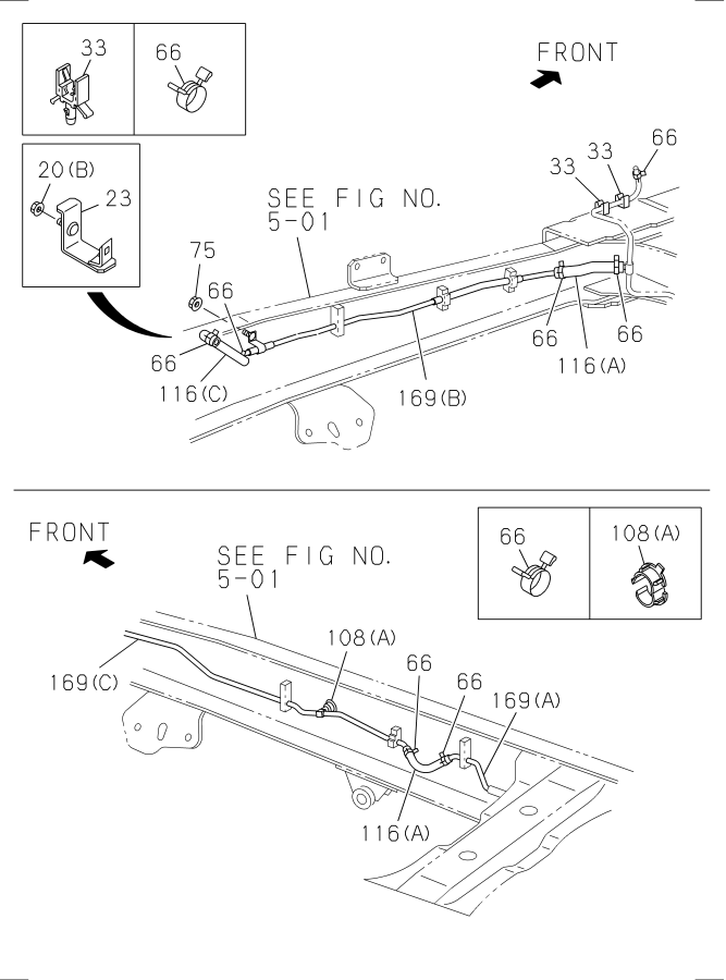 Diagram BRAKE PIPING; VACUUM for your Isuzu