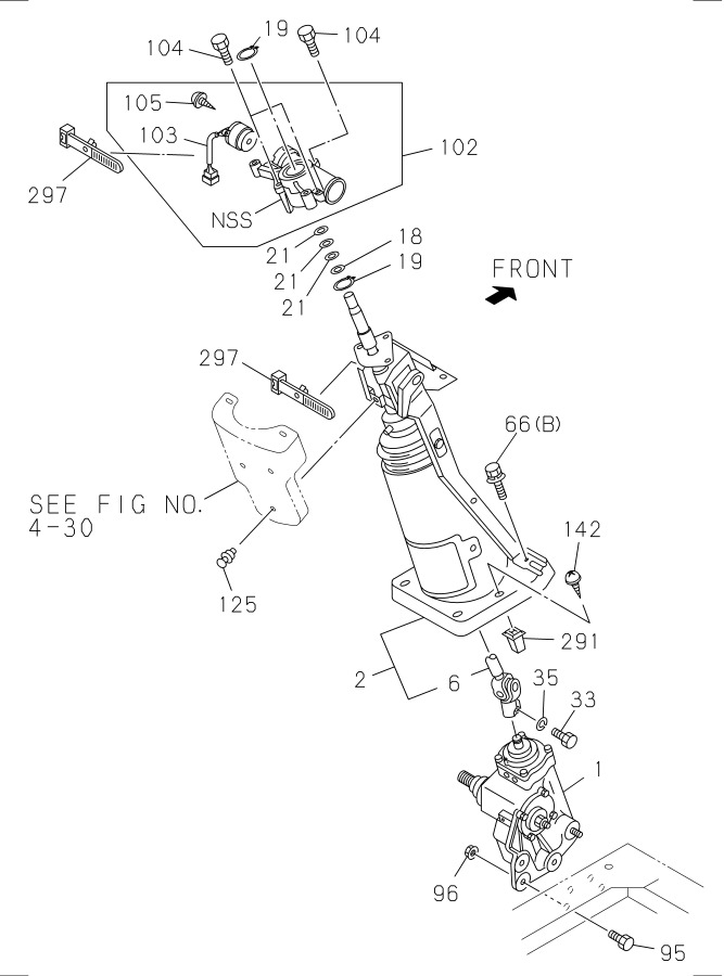 Diagram STEERING COLUMN AND SHAFT for your 2020 Isuzu FTR   