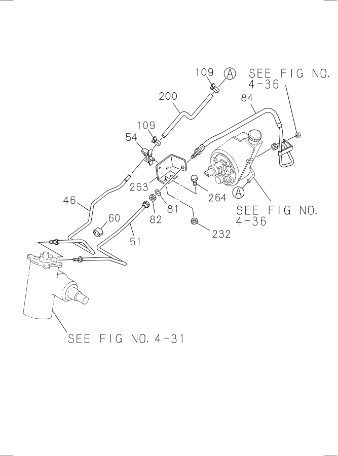 Diagram POWER STEERING CONTROL; CHASSIS SIDE for your Isuzu