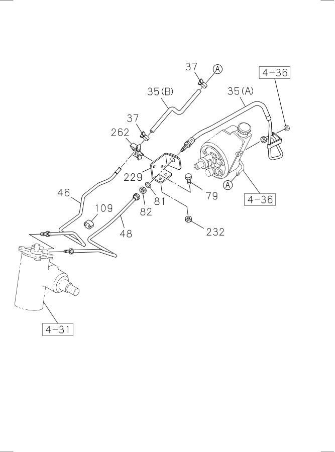 Diagram POWER STEERING CONTROL; CHASSIS SIDE for your 2014 Isuzu NPR   