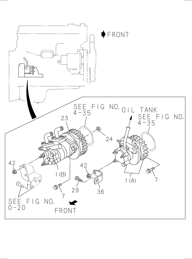 Diagram POWER STEERING CONTROL; ENGINE SIDE for your 2009 Isuzu NQR CREW CAB AND SUPERLONG CHASSIS  