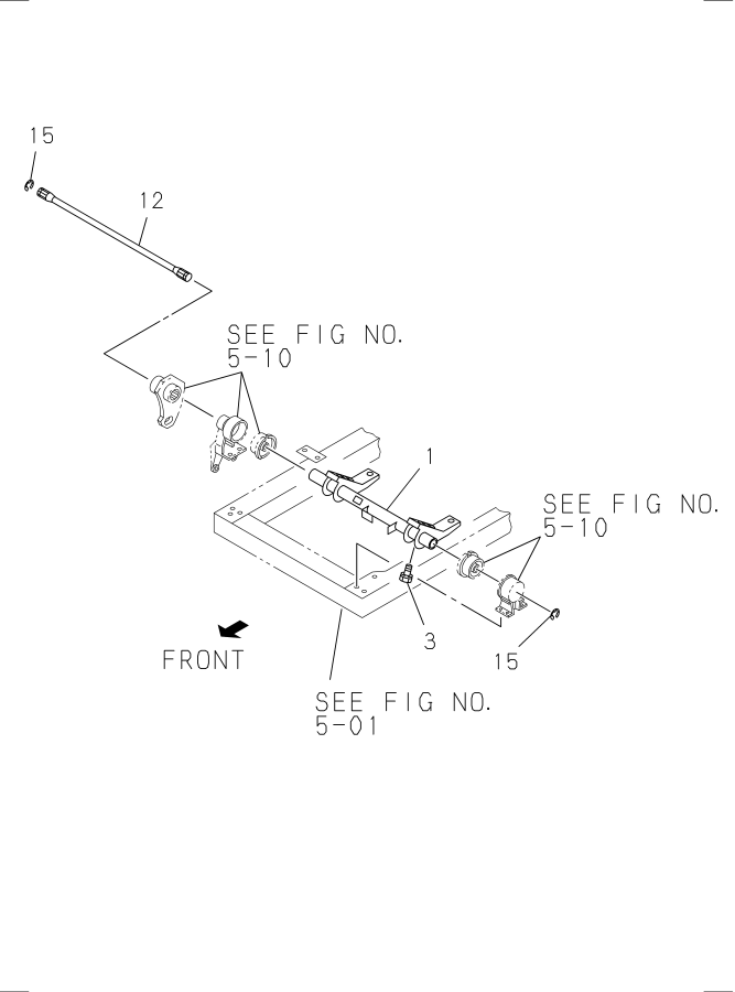 Diagram CAB MOUNTING; CAB SIDE for your Isuzu