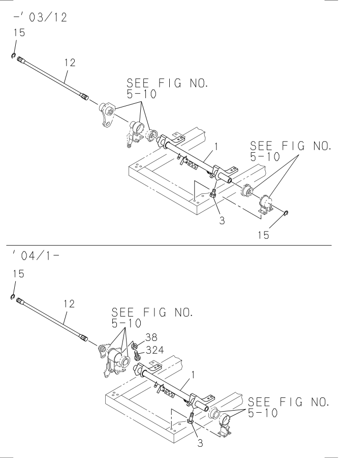 Diagram CAB MOUNTING; CAB SIDE for your 2002 Isuzu NPR-HD   