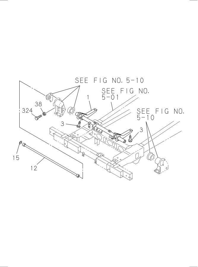 Diagram CAB MOUNTING; CAB SIDE for your Isuzu