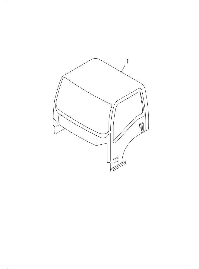 Diagram CAB ASM for your Isuzu