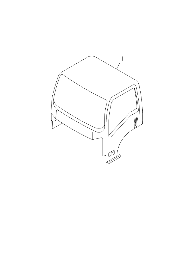 Diagram CAB ASM for your Isuzu NPR  