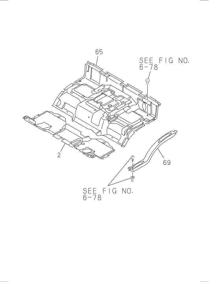 Diagram MAT AND CARPET for your Isuzu