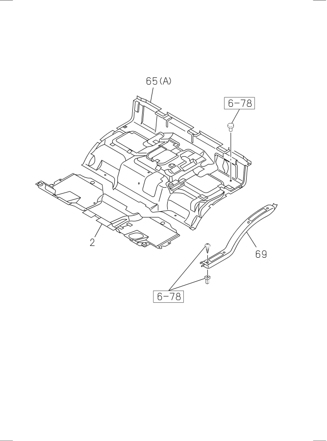 Diagram MAT AND CARPET for your 2022 Isuzu FTR   