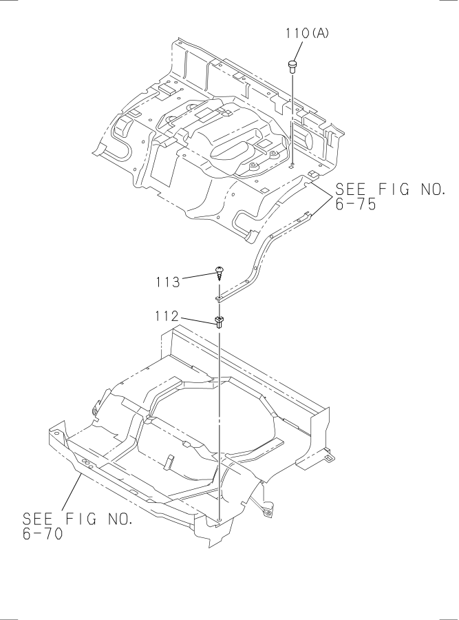 Diagram FLOOR HOLE PLUG for your Isuzu