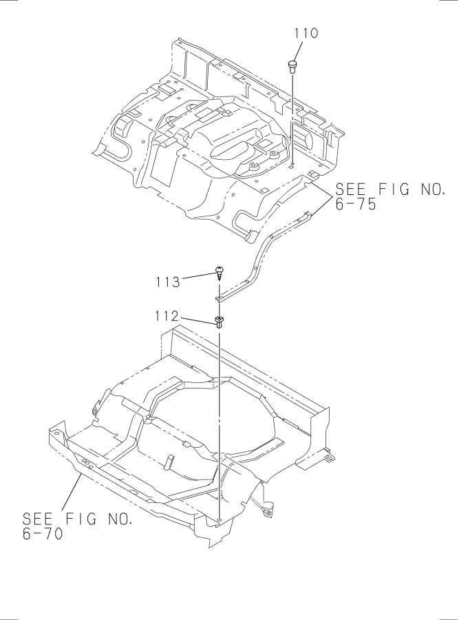 Diagram FLOOR HOLE PLUG for your Isuzu