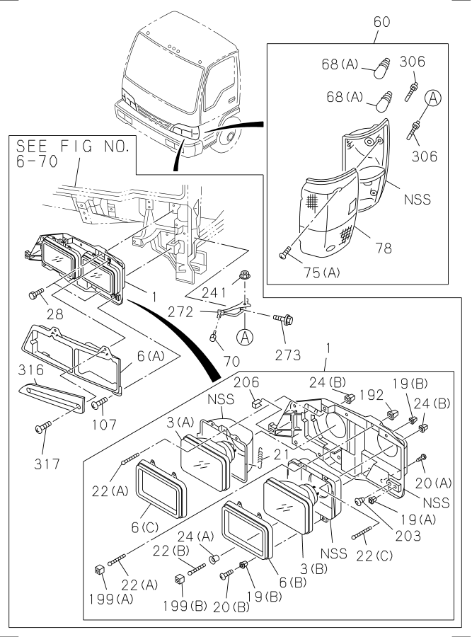 Diagram LAMP; FRONT AND FRONT SIDE for your 2011 Isuzu NPR   