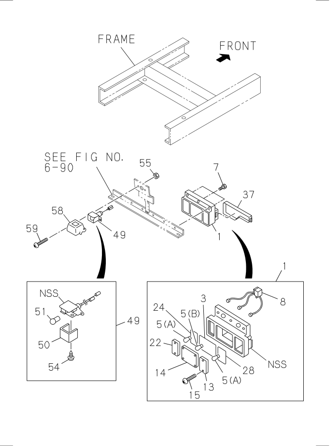 Diagram LAMP; REAR AND REAR SIDE for your Isuzu