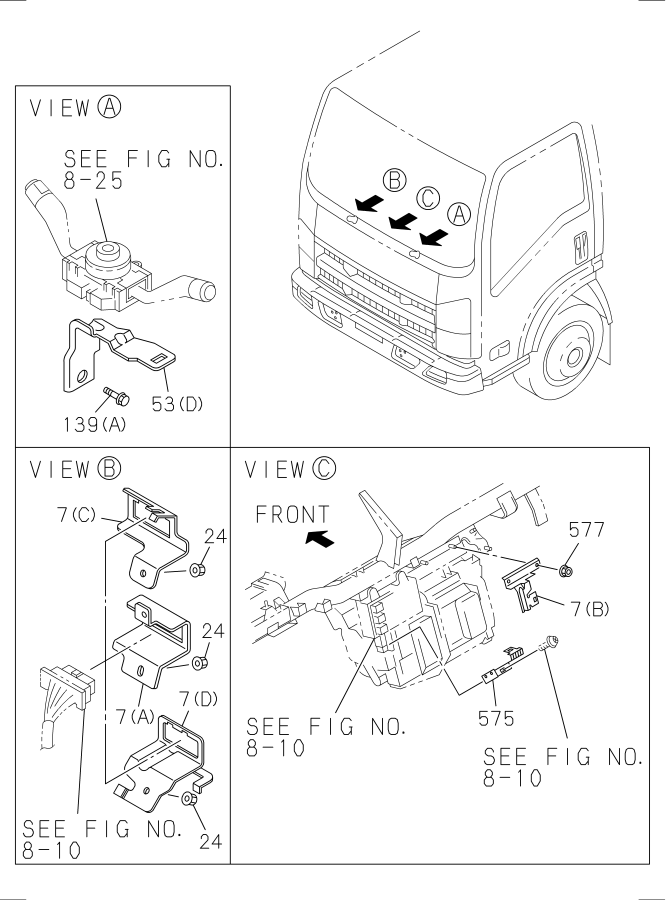 Diagram FIXING PARTS; WIRING HARNESS for your 2013 Isuzu NPR   