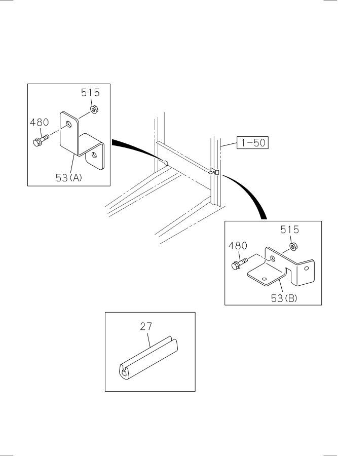 Diagram FIXING PARTS; WIRING HARNESS PIO PARTS for your 2013 Isuzu