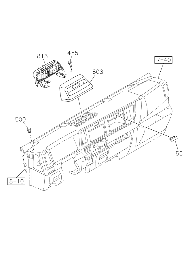 Diagram ELECTRICAL CONTROL AND OTHER PARTS NRR for your Isuzu