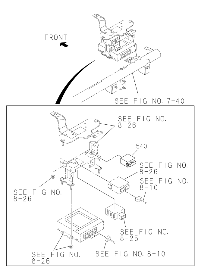 Diagram CHASSIS ELECTRICAL for your 2008 Isuzu NPR-HD CREW CAB  