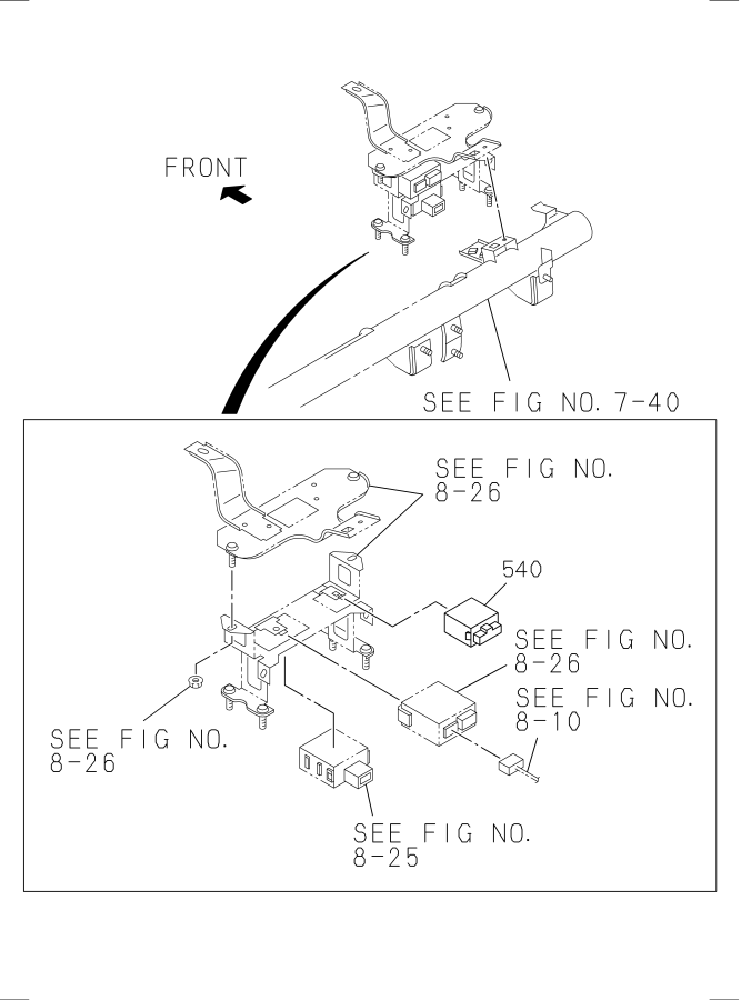 Diagram CHASSIS ELECTRICAL for your 2008 Isuzu NPR-HD CREW CAB  