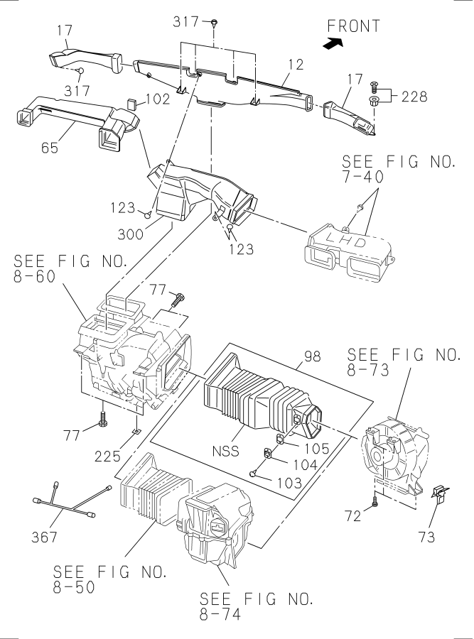 Diagram HEATER SYSTEM for your Isuzu