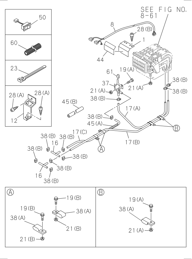 Diagram HEATER SYSTEM; REAR for your 2014 Isuzu NPR   