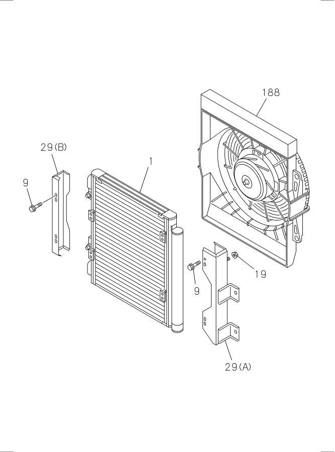 Diagram CONDENSER for your Isuzu