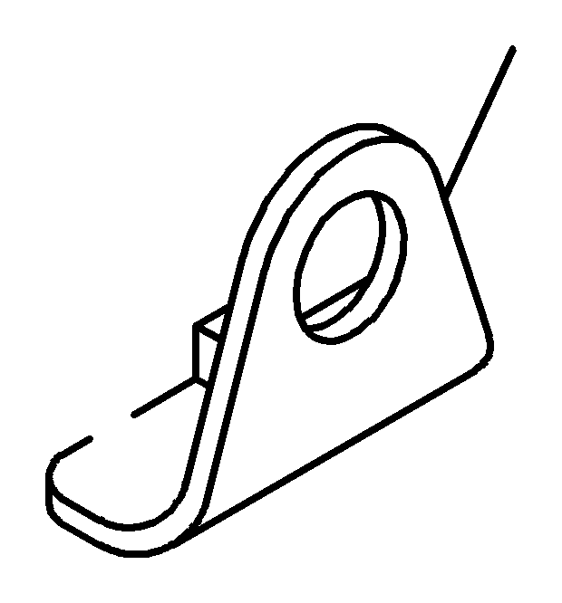 View 8-97386-362-0 HANGER Full-Sized Product Image