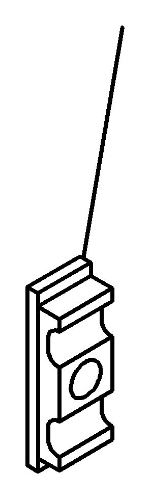 View 8-98119-491-0 BRACKET. BRACKET; CLIP,L             Full-Sized Product Image