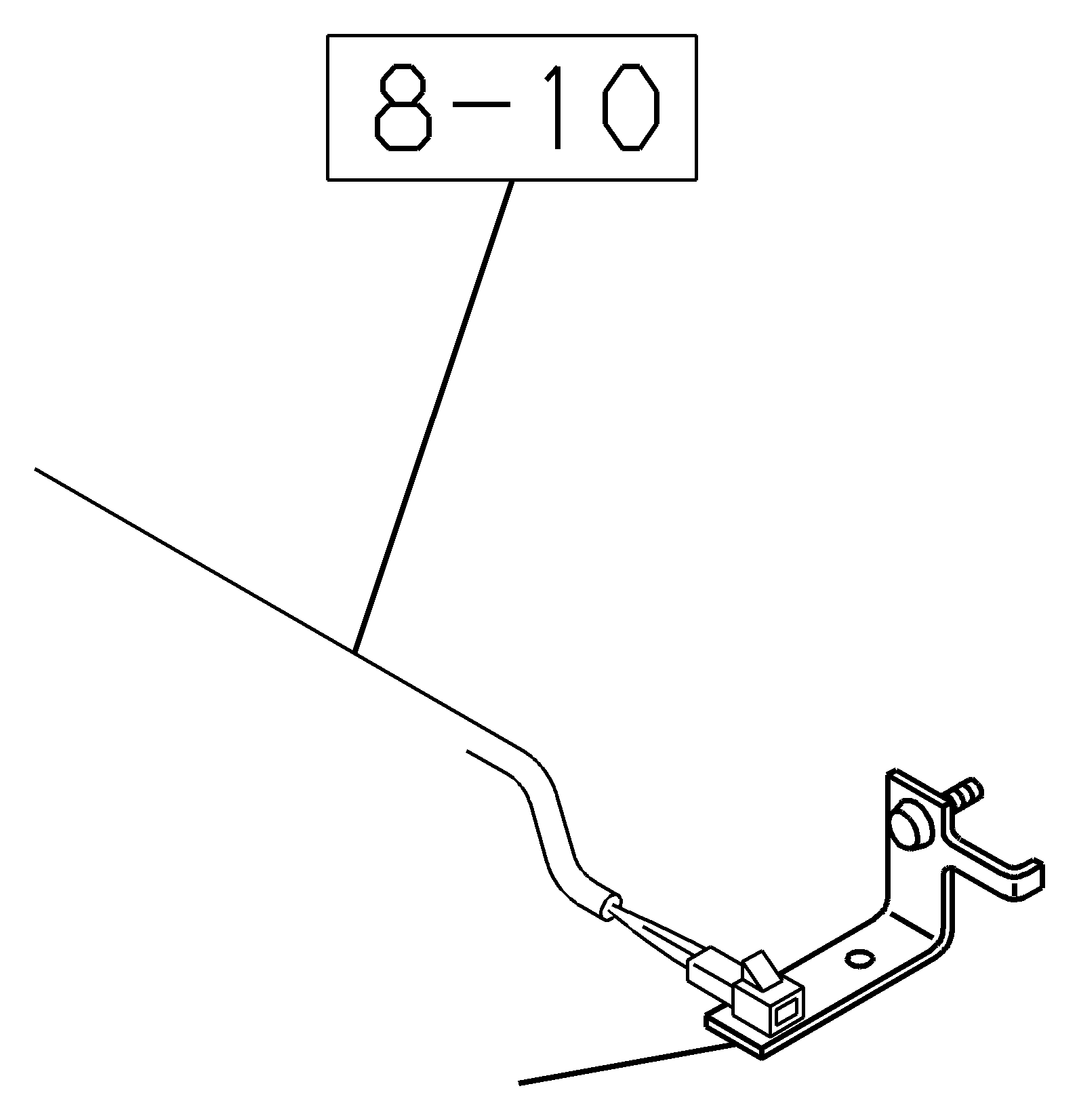 View 8-98187-256-0 BRACKET Full-Sized Product Image