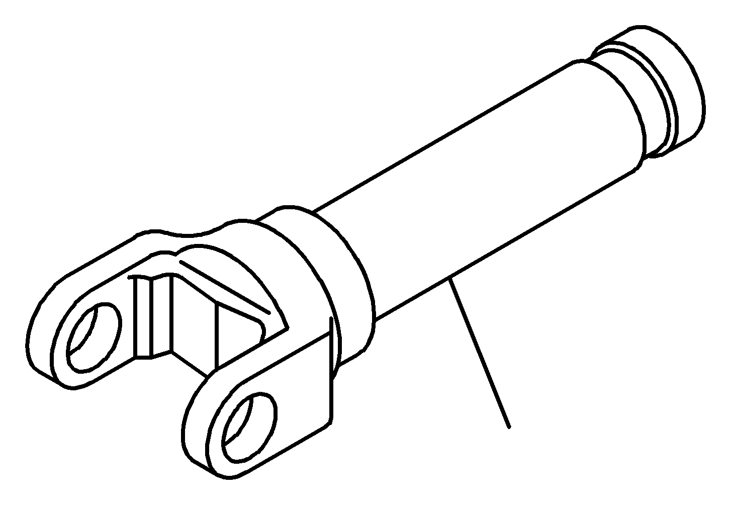 View 8-97081-331-0 YOKE ASM Full-Sized Product Image